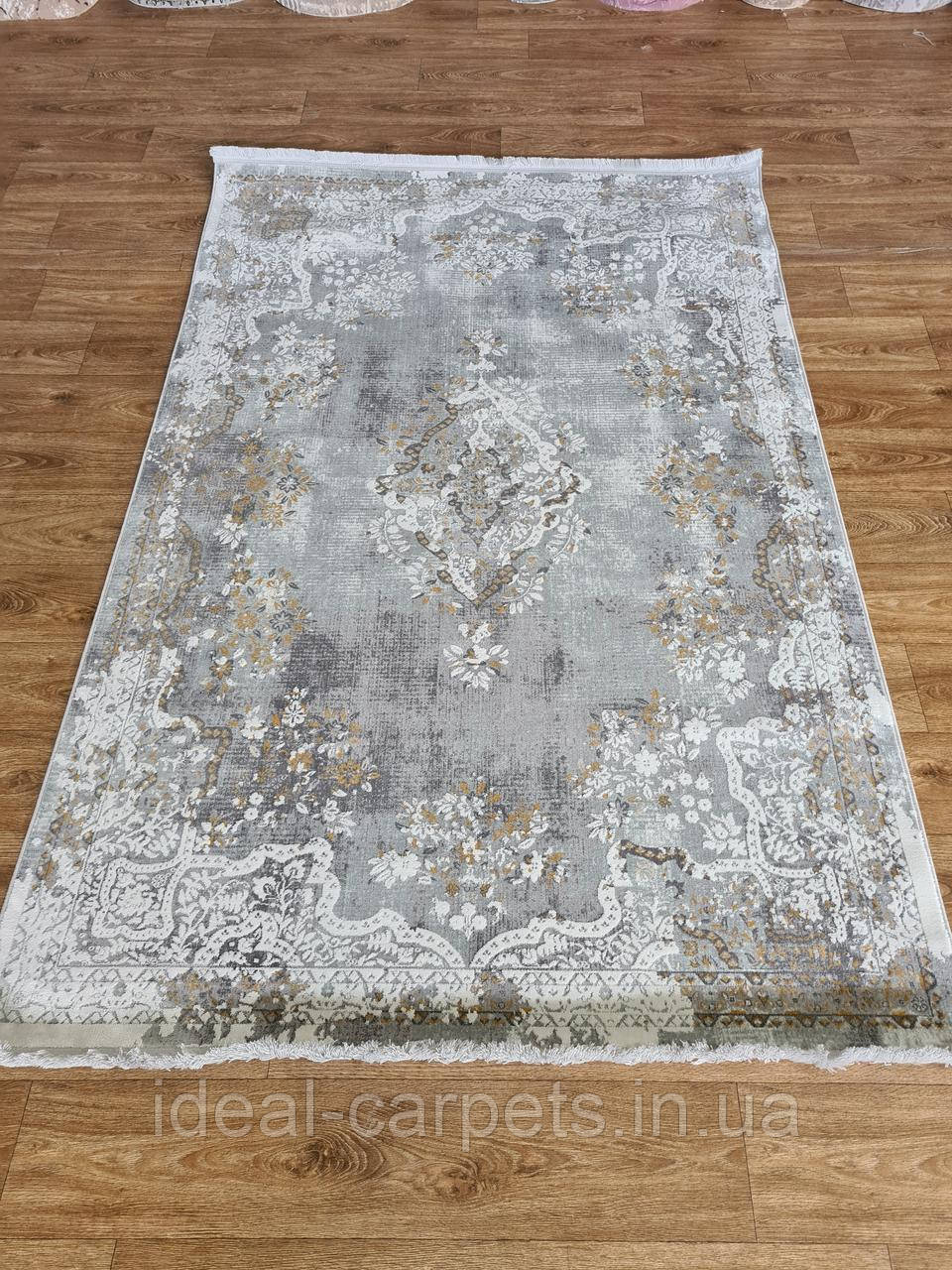 Килим 1.6*2.3м Deep Ocean 146GA Grey 0357, фото 1