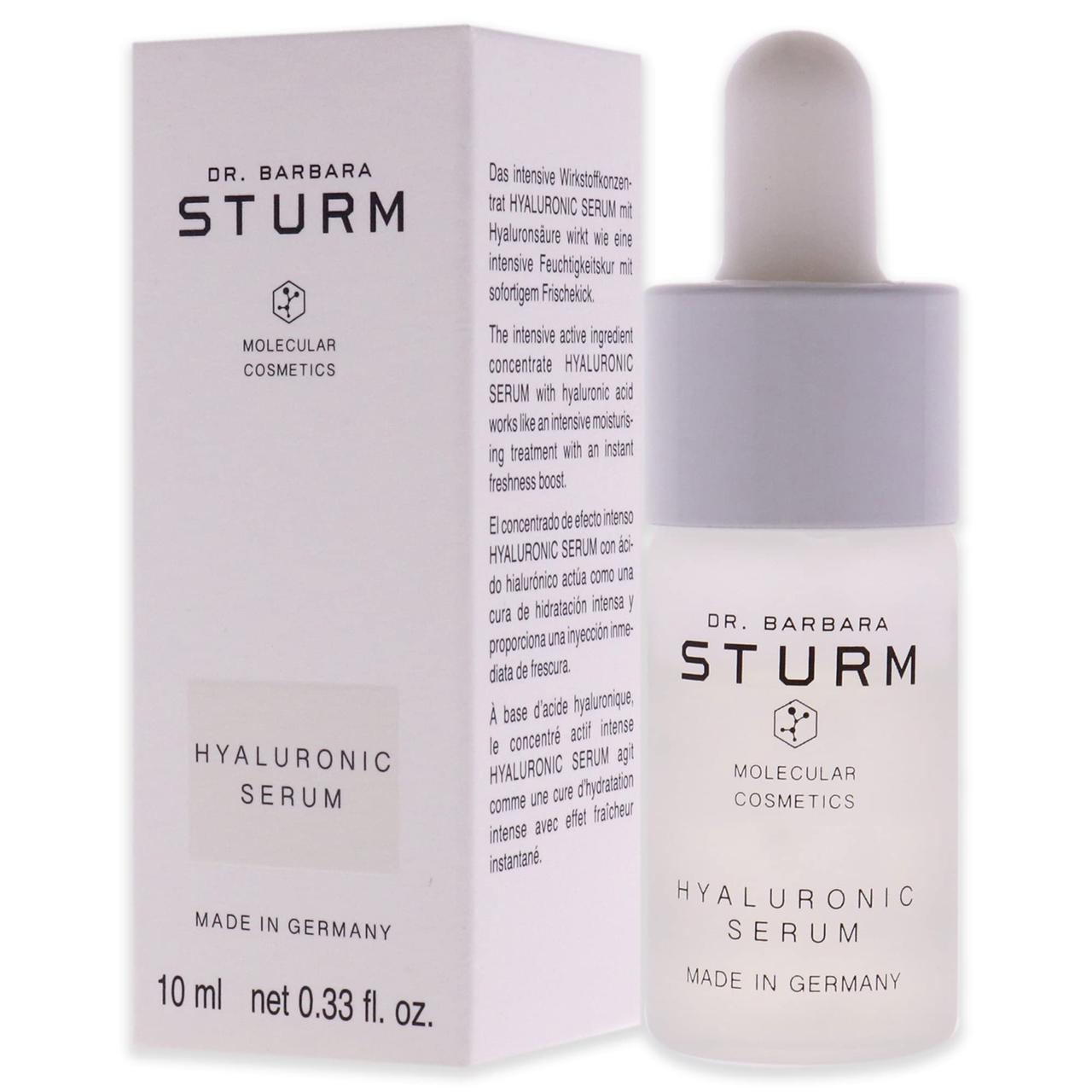Зволожуюча сироватка для обличчя з гіалуроновою кислотою Dr Barbara Sturm Hyaluronic Serum 10 мл
