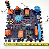 Конструктор SD807 електронний, зі світлом, рухомим гвинтом, на батарейках, у коробці., фото 2
