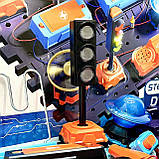 Конструктор SD807 електронний, зі світлом, рухомим гвинтом, на батарейках, у коробці., фото 3