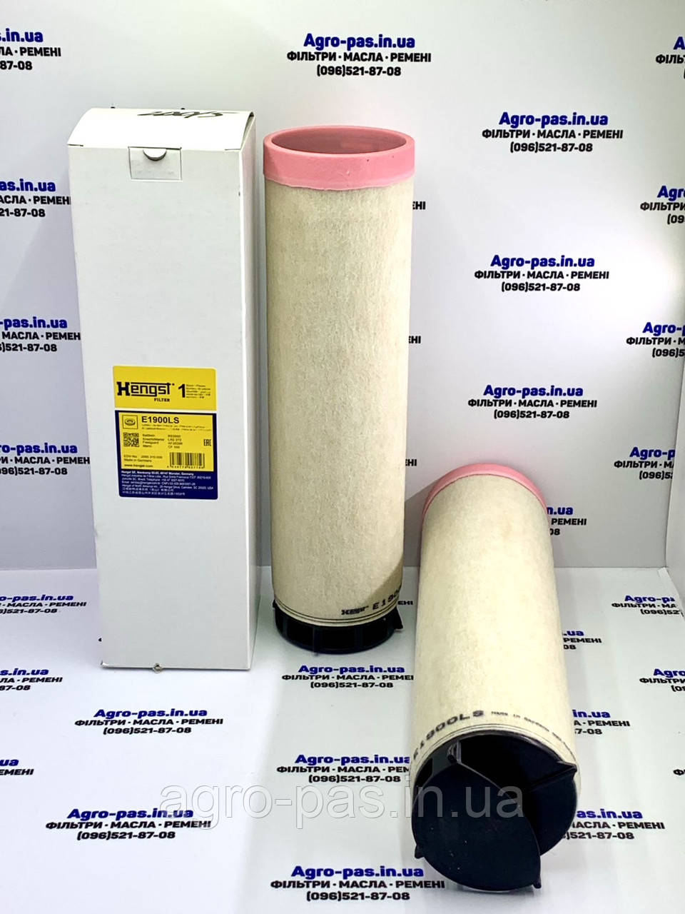 Повітряний фільтр E1900LS, CF500, P780036, AL59703, 7026329, 9839024, 93103E, SA17089, RS3993, LXS27/2, фото 1