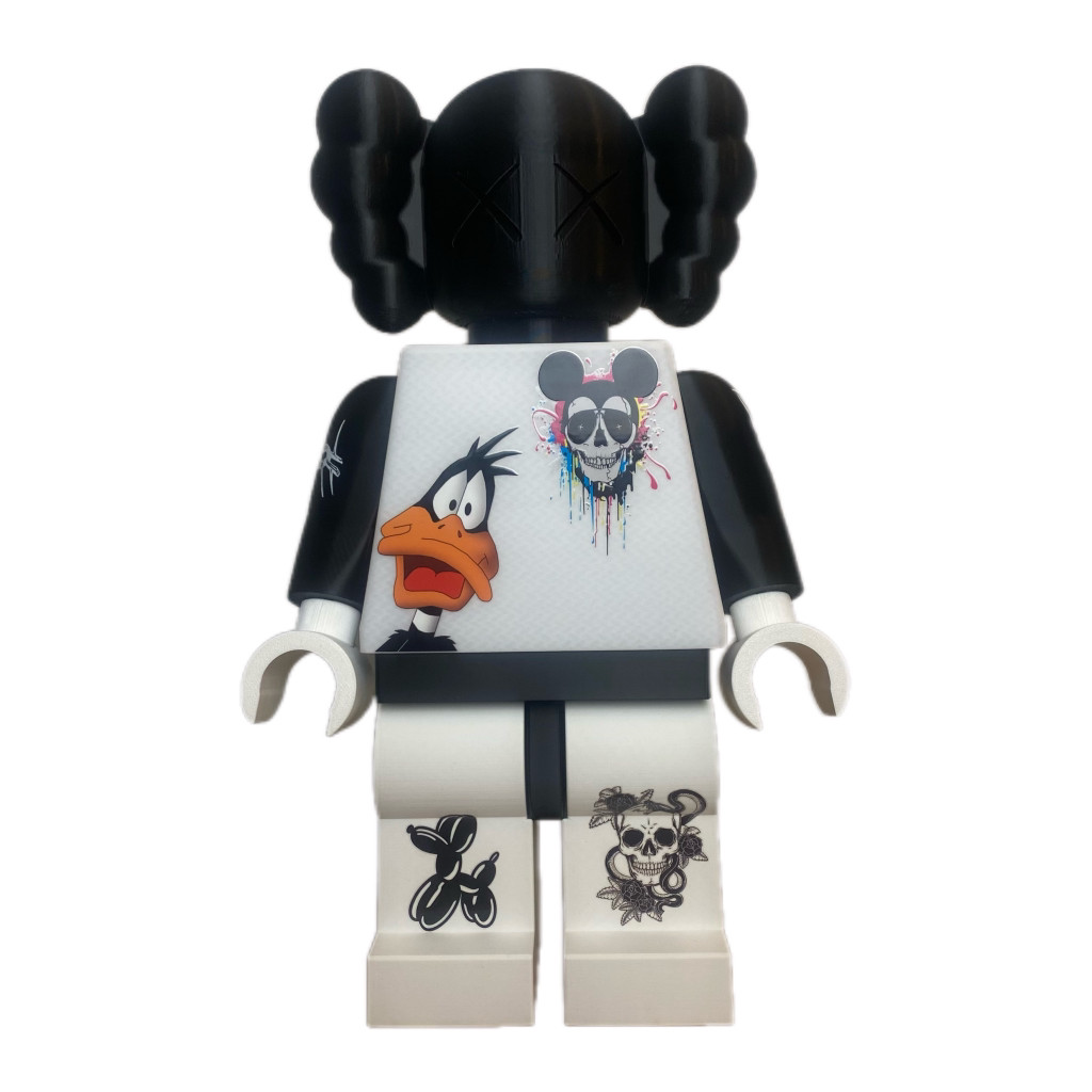 Фігурка Lego "BRIKZY" kaws, 36 см. 3D друк