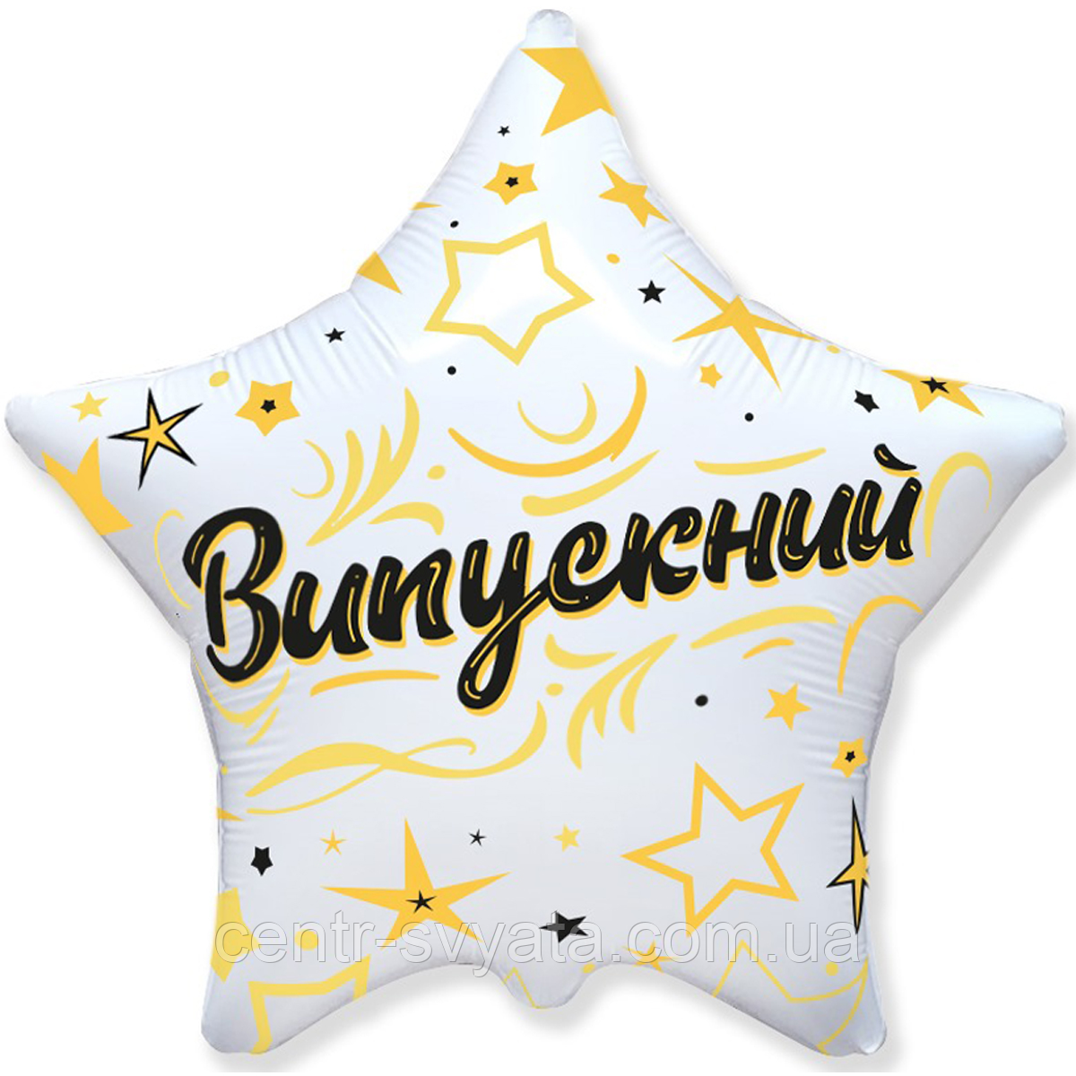 Фольгована кулька Flexmetal 18"(45 см) Зірка "Випускний"
