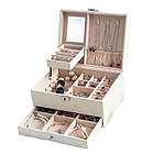 Скринька для прикрас 22.5x18x11.8cm біла