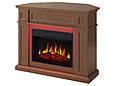 Камінокомплект універсальний 2в1 ArtiFlame Linz AF23S коричневий з LED підсвічуванням, обігрівом і звуком горіння вогню, фото 3
