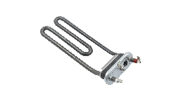 Тен для пральної машини L=195 мм, 1800 Вт, Thermowatt, Ariston C00088218 (підігнутий з отвором)