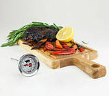 Термометр для м'яса механічний з нержавіючим щупом, для продуктів харчування до 120 градусів Склоприлад, фото 2