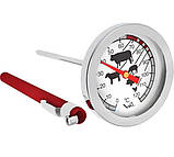 Термометр для м'яса механічний з нержавіючим щупом, для продуктів харчування до 120 градусів Склоприлад, фото 5