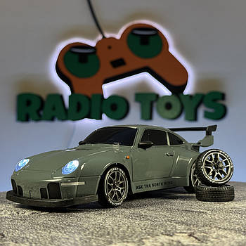 Дрифт машинка на радіоуправлінні Porsche 911 ProStreet | Машинка для дрифту на пульті управління | Дрифтова машина