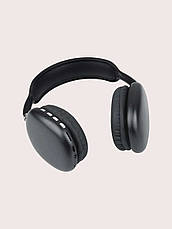 Накладні бездротові Bluetooth навушники Stereo Headset P9 з мікрофоном для iOS Android Чорний, фото 5