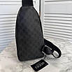Модна чоловіча нагрудна сумка Gucci, фото 7