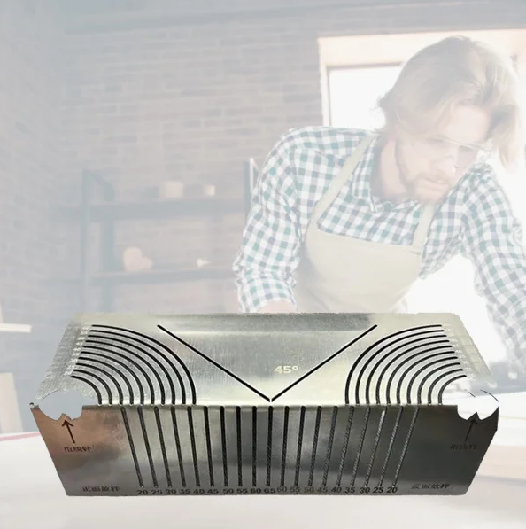 Розмічальний інструмент для маркування кутів та дуг на металевому профілі, фото 1