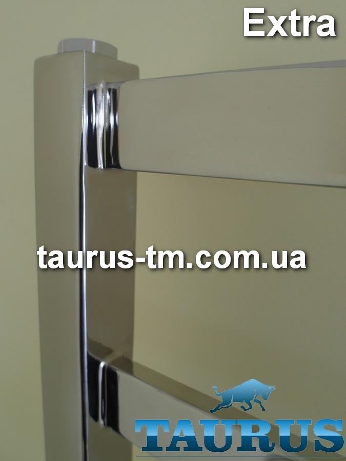 Нержавеющий полотенцесушитель Extra 10/500 мм.- стильный из квадратной и прямоугольной трубы от TAURUS (Смела) - фото 7 - id-p32494701