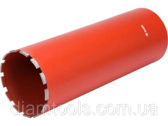 Коронка алмазна по бетону Yato 152x400x1 1/4 UNC (YT-60378)