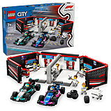 Конструктор LEGO City Гараж F1 і автомобілі Mercedes-AMG і Alpine 678 деталей (60444), фото 3