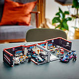 Конструктор LEGO City Гараж F1 і автомобілі Mercedes-AMG і Alpine 678 деталей (60444), фото 11