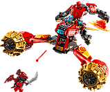 Конструктор LEGO NINJAGO Штормовий робот-всадник Кая 333 деталі (71830), фото 5