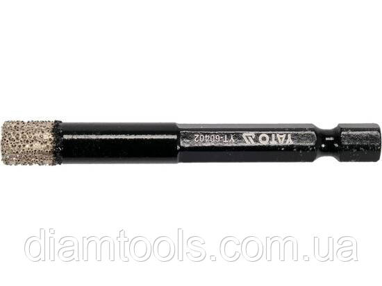 Коронка алмазна по кераміці Yato D8 (YT-60402)