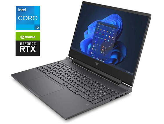 Ігровий ноутбук HP Victus 15-fa1030nr/ 15.6" 1920x1080/ i5-12450H/ 8GB RAM/ 512GB SSD/ RTX 2050 4GB, фото 1