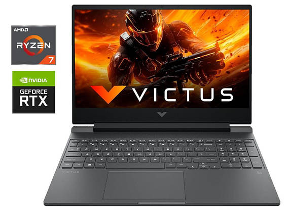 Ігровий ноутбук HP Victus 16-s1023dx/ 16.1" 1920x1080/ Ryzen 7 8845HS/ 16GB RAM/ 512GB SSD NVMe/ RTX 4070 8GB, фото 1