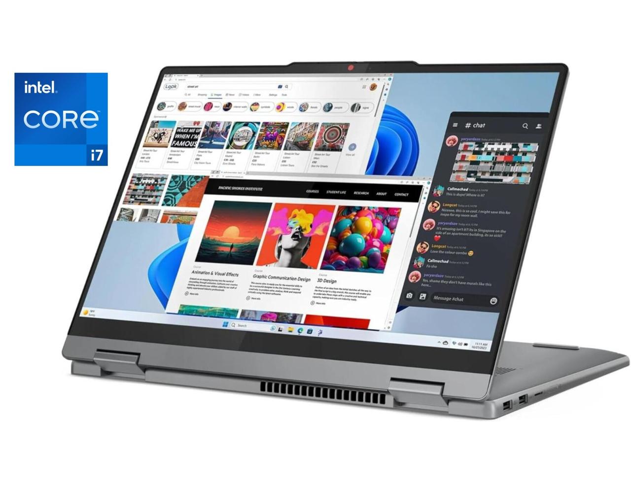 Ультрабук Lenovo IdeaPad 5 2-in-1 16IRU9-83DU001KU/ 16" 1920x1200 Touch/ 7 150U/ 16GB RAM/ 1000GB SSD/