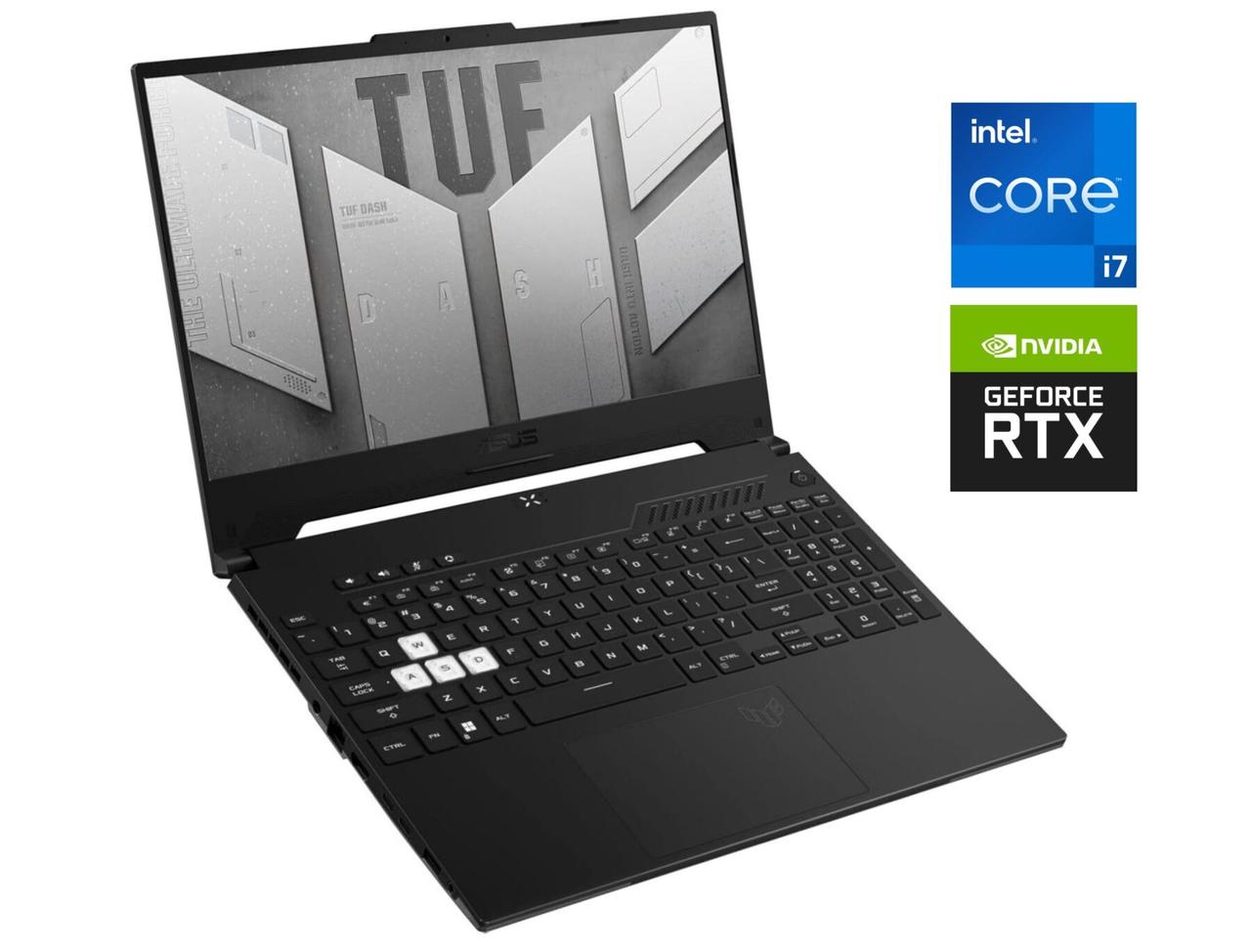Ігровий ноутбук Asus TUF Dash F15 FX517ZR/ 15.6" 1920x1080/ i7-12650H/ 16GB RAM/ 512GB SSD/ RTX 3070 8GB