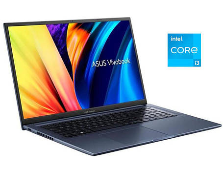 Ноутбук Asus Vivobook 17X K1703ZA-SB34/ 17.3" (1920x1080)/ Core i3-1220P/ 8 GB RAM/ 512 GB SSD/ UHD, фото 1