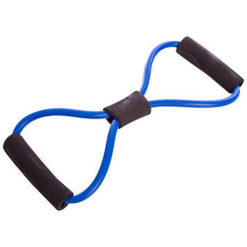 Еспандер трубчастий для фітнесу Вісімка 100см FI-3947