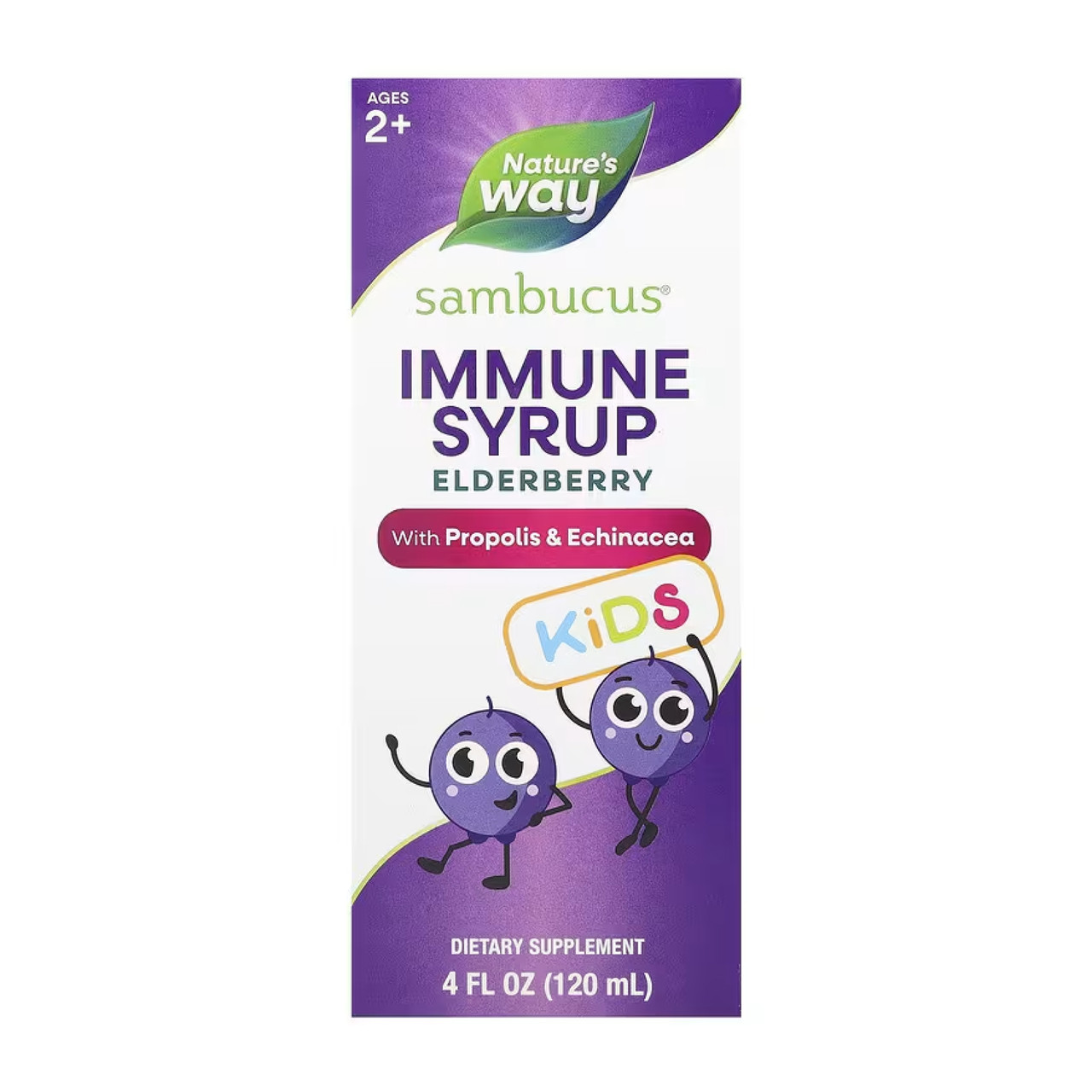 Sambucus Immune Syrup For Kids - 4 oz, фото 1