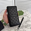 Чоловічий стильний гаманець-клатч Gucci, фото 4