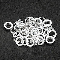 Кнопка трикотажна BABY 9,5мм Біла Глянець 1440шт.