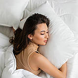 Подушка "WHITE COMFORT" 70*70 см (850г) (microfiber чохол не стьоганий), фото 6