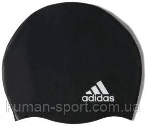 Шапочка для плавання доросла Adidas у сумці (силікон), фото 1
