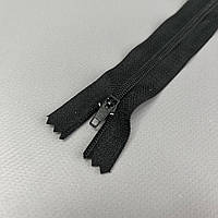 Блискавка брючна 18 см напівавтомат, чорний