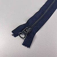 Блискавка брючна Т8 масивна 18 см, темно-синій