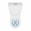 Унітаз-компакт Qtap Stork/Swan безобідковий з сідінням Soft-close QT15222179W, фото 6