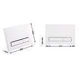 Панель змиву для унітазу Qtap Nest QT0111M08V1384W, фото 2