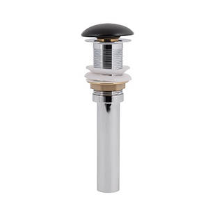 Донний клапан для раковини Qtap PU03 70х70х227.5 Matt black