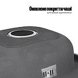 Кухонна мийка Lidz 6050 0,6 мм Satin (LIDZ605006SAT), фото 6