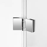 Душевая кабина Qtap Capricorn CRM1011SC6 100х100, стекло Clear 6 мм, без поддона, фото 5