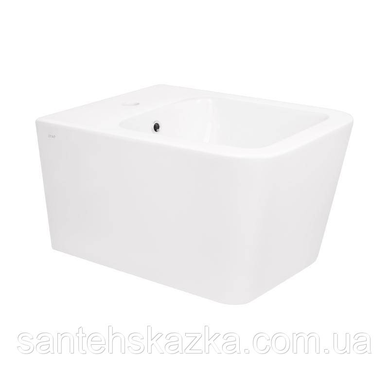 Біде підвісне Qtap Crow 520х360х290 White QT05555370W, фото 1
