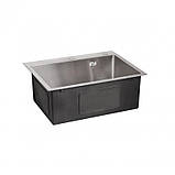 Набір 3 в 1 Lidz кухонна мийка Lidz H5045 3.0/1.0 мм Brush + сушарка + дозатор для миючого засобу, фото 4