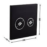 Панель змиву для унітазу Qtap Nest UNI QT0211P01V1178MB, фото 2