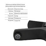 Комплект змішувачів Qtap Capricorn: Душова система QTCAP53103KNB + Змішувач для раковини QTLIPNO1023101CB, фото 5