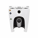 Унітаз підлоговий Qtap Swan безободковый з сидінням Soft-close QT16223178W, фото 7