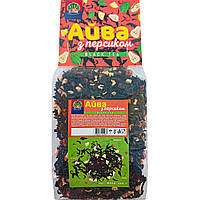 Чорний чай Айва з персиком з натуральними добавками 200г