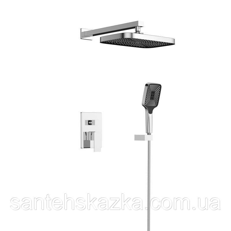 Душова система прихованого монтажу Qtap Aquarius 64103NG, фото 1