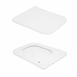 Унітаз-компакт Qtap Kalao безободковый з сидінням Soft-close QT08221213AW, фото 8