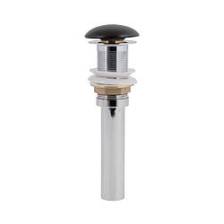 Донний клапан для раковини Qtap PU03 70х70х227.5 Matt black