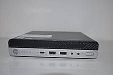 Б/в Неттоп HP ProDesk 600 G3 Mini PC USFF| Core i3-7100T| 8 GB RAM| 120 GB SSD| HD 630, фото 4